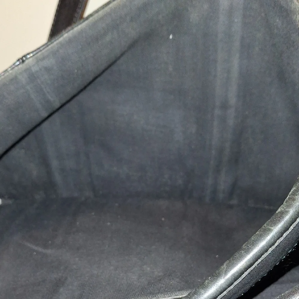 Men's Black Leather Bag